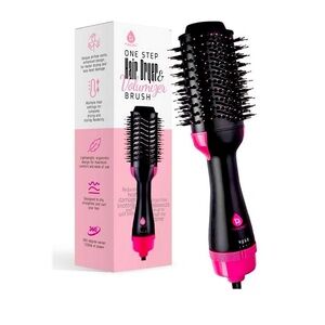 Hair dryer brush